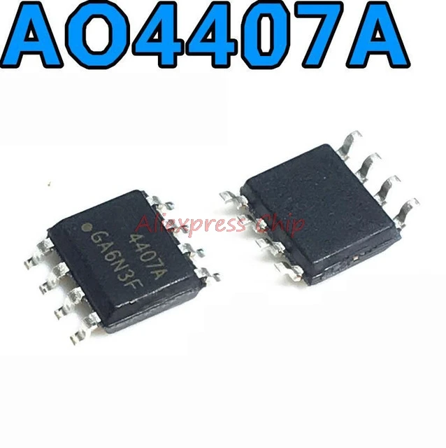 

1pcs/lot AO4407AL AO4407A AO4407 4407A 4407 SOP8 30V 12A P-Channel MOSFET In Stock