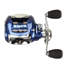 Центробежный Тормозная система наживка литья Рыбалка катушка, высокая скорость соотношение 6.2: 1 Влево/Вправо рук приманки катушки, нержавеющая сталь подшипник