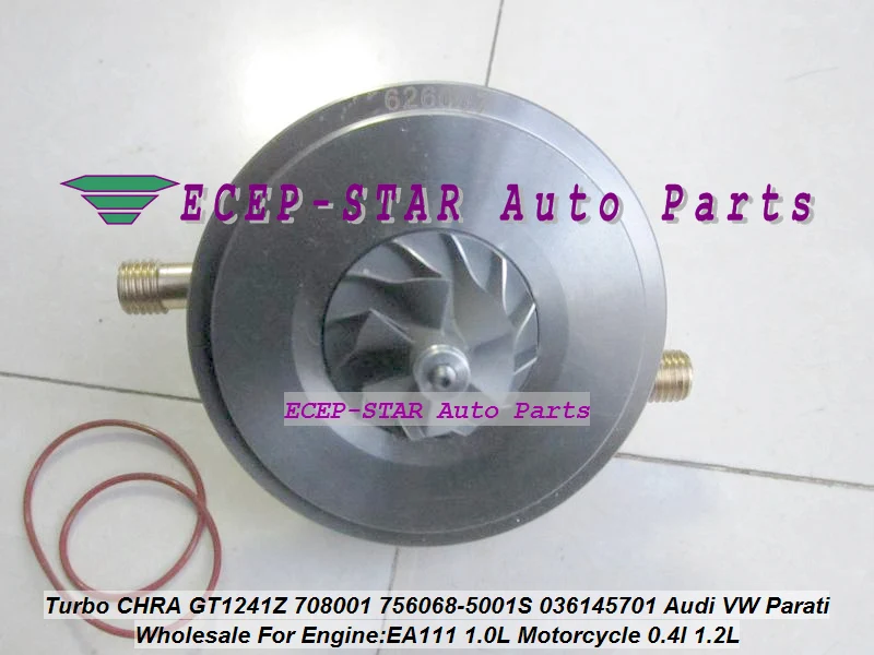 GL-Turbo Cartridge CHRA GT1241Z 756068 708001 756068-5001S 708001-0001 036145701 For VW Parati EA111 1.0L (4)