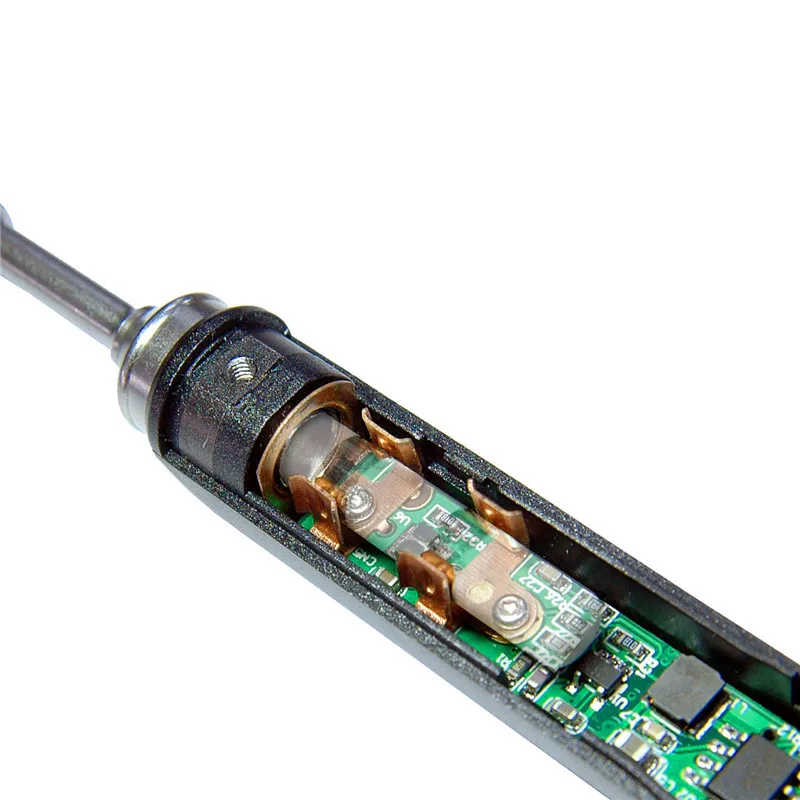 65 W Мини TS100 Электрический паяльник для подключения к Портативный Регулируемый Температура цифровая паяльная станция OLED Дисплей