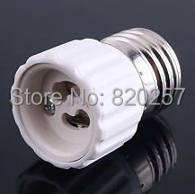 

free shipping 10PCS GU10 to E27 Edison screw socket base Adapter Converter led bulb lamp