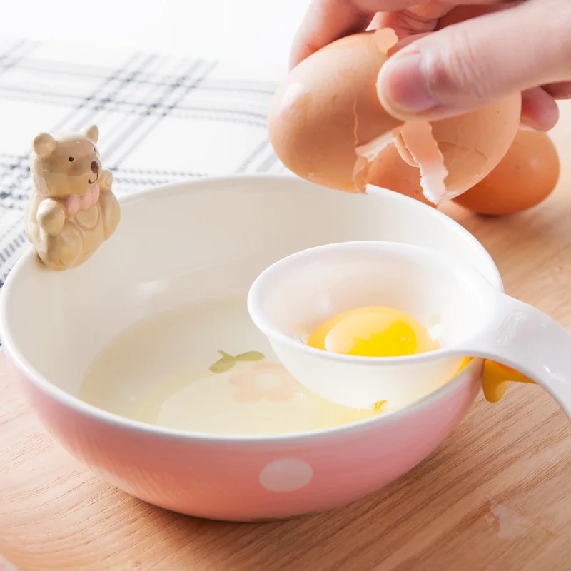 Mini Egg Yolk White Separator With Silicone Holderin Egg Dividers from