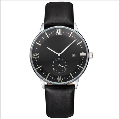 

New fashion hot-selling leather female watch ROMA vintage watch women dress watches