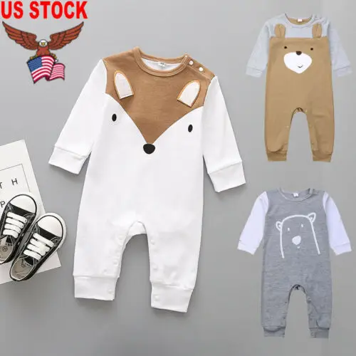 

Newborn baby clothes 100% Cotton Long Sleeve Spring Autumn Baby Rompers Soft Infant Clothing toddler boy girl jumpsuits girls