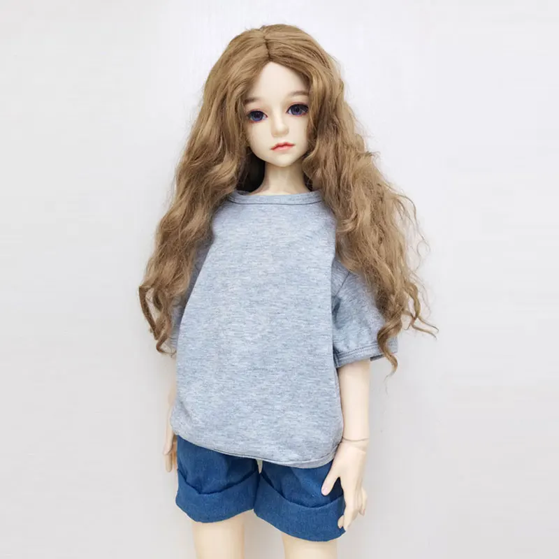 Кукла Одежда хлопок футболка платье аксессуары для 1/6 1/3 1/4 BJD пальто для куклы Подарки для детей