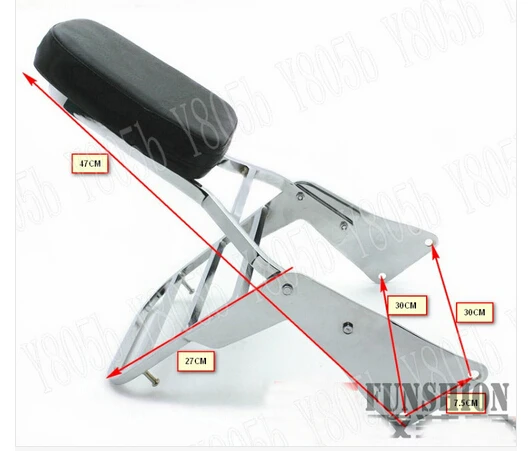 Багажная стойка для мотоцикла на спинку Sissy Bar KAWASAKI Vulcan VN1500 VN 1500 |