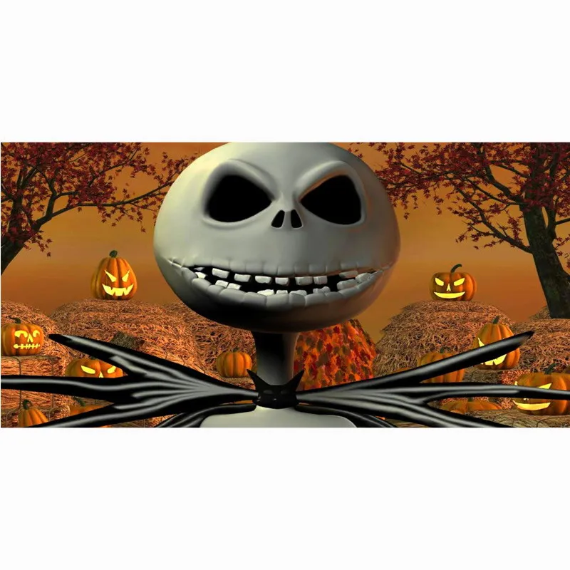 Банное полотенце из бамбукового волокна Jack Skellington 140x70 см|towel 140x70cm|shower toweltowel drying |