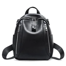 HMILY для женщин рюкзак пояса из натуральной кожи женская сумка черный сладкий подросток школьная сумка для девочки мода Женская дорожная сумка