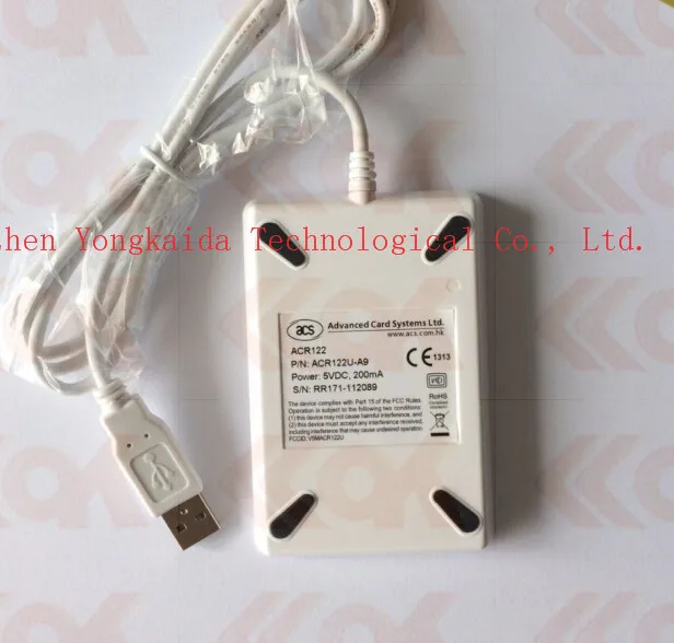 Wholesale ACR122U-A9 13.56Mhz PC-linked Contactless Smart RFID Card Reader and Writer