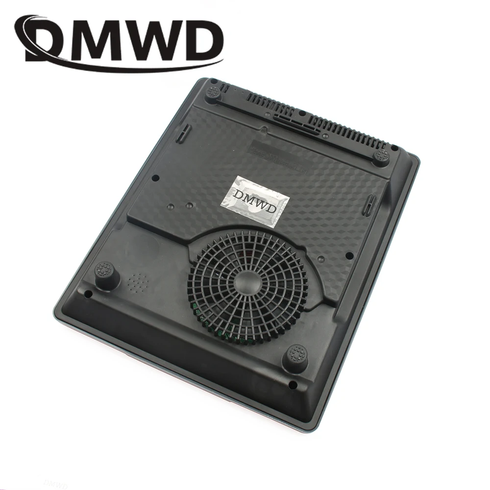 DMWD электрическая индукционная плита Водонепроницаемый высокой мощности Кнопка Магнитная индукционная плита интеллигентая(ый) горячий горшок плита 110 В 220 ЕС и США