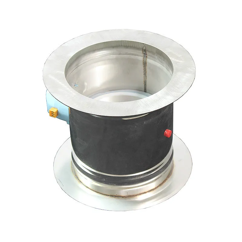 Нержавеющие амортизаторы HVAC моторизованные амортизаторы воздуха воздуховод клапан Dia. 80 мм-300 мм фланец Тип с высоким крутящим моментом привод AC220V/DC24V