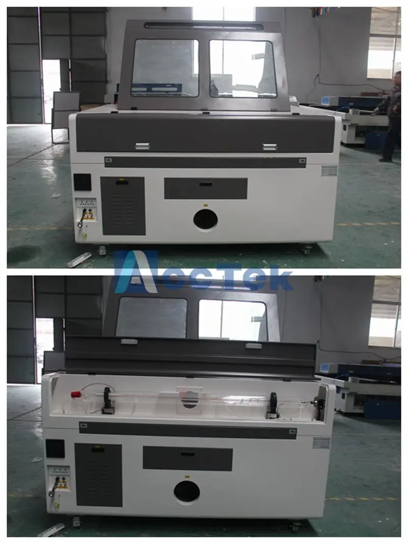 back of laser