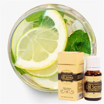 

Skin Care Water-soluble 100% Pure Lemon Sandalwood Essential Oils for Aromatherapy, Body Massage Lemon essential 10ml, Spa,Bath