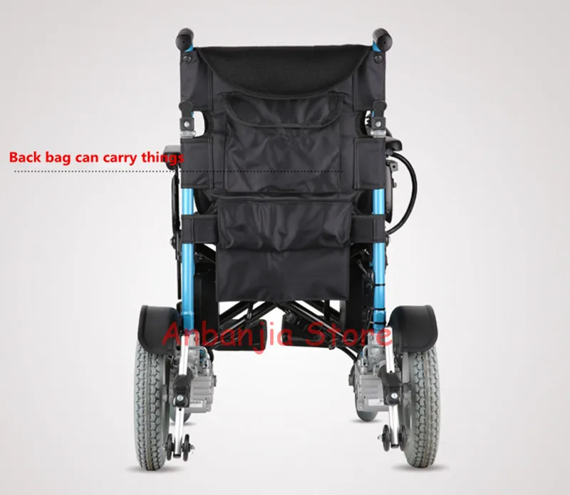 Easy Open and Close Foldawheel Power Chair - weighs just 60 lbs with battery - Supports 330 lbs (3)