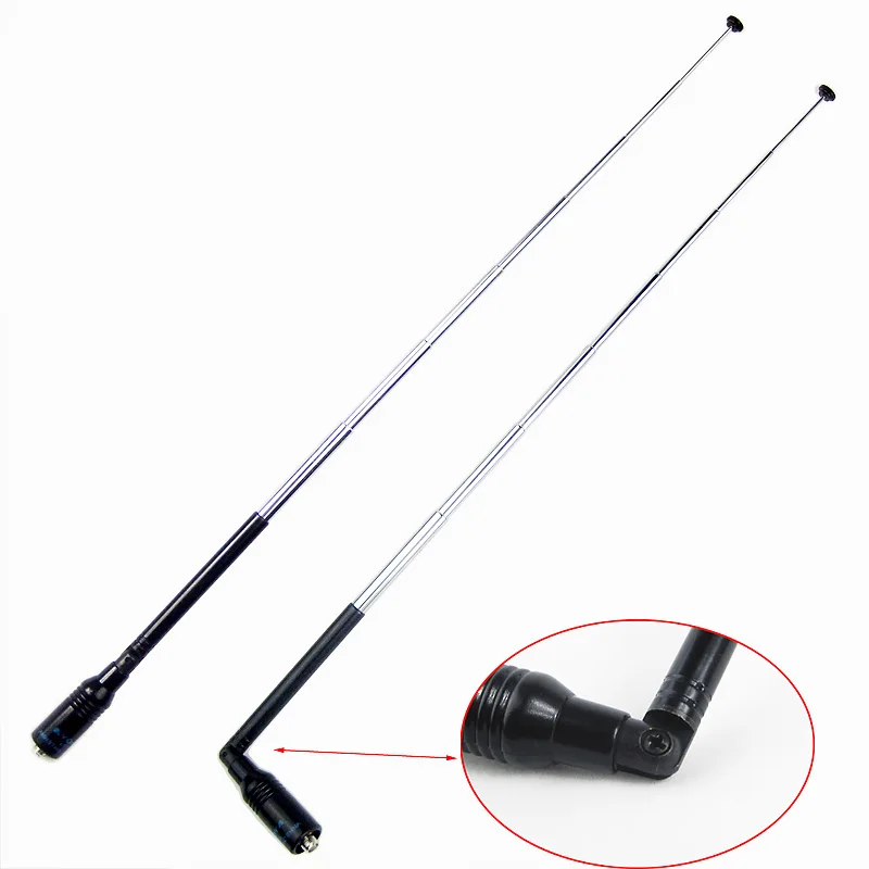 Портативная радиостанция Baofeng VHF UHF naoya NA 774 SMA F UV 9R телескопическая