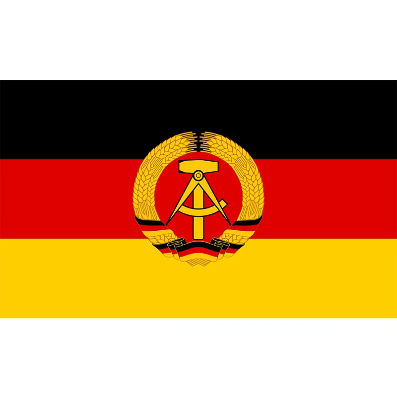 

Yehoy hanging 90*150cm GDR DDR German Flag For Decoration