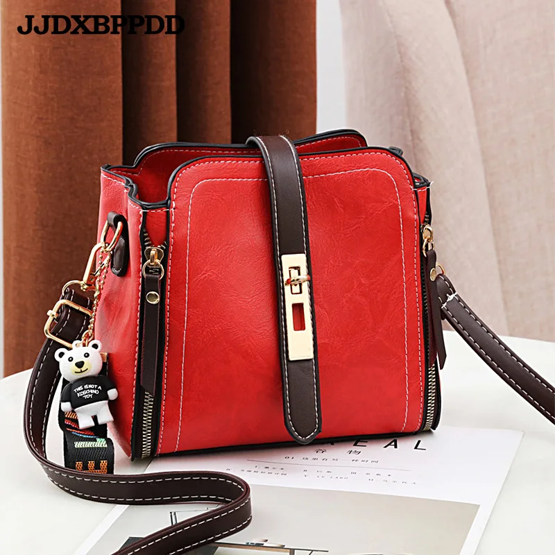 JJDXBPPDD, Ретро стиль, женская кожаная сумка через плечо, сумка через плечо, женская сумка, сумки для женщин,, роскошные сумки, женская сумка