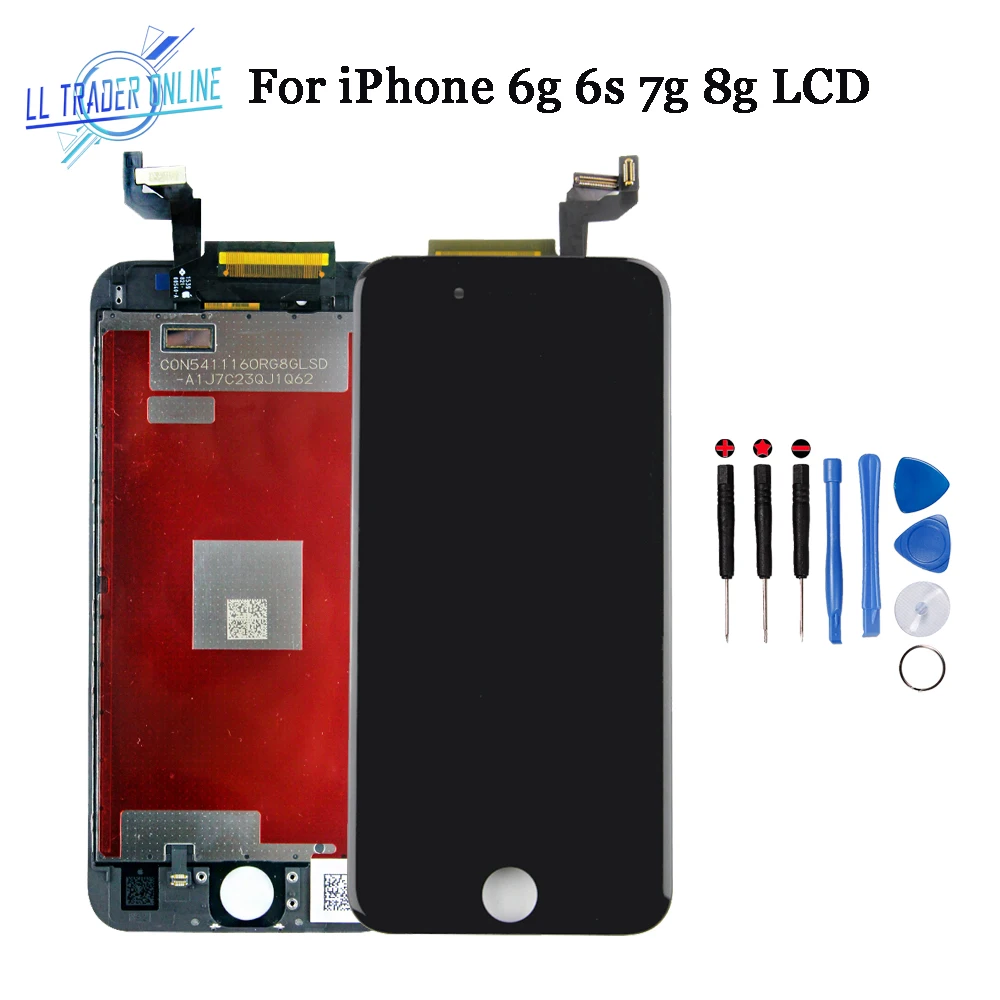 

AAA Assembly LCD Touch Screen For iPhone 8 7 6s 6 Display LCD Pantalla Digitizer For iphone 6 6s 7 8 Screen Replacement No Dead