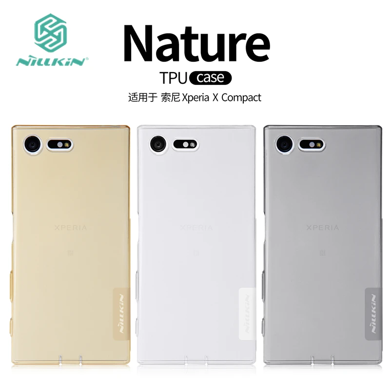 Beoefend Klacht Profetie Original Nillkin Cover for Sony Xperia X Compact Case Transparent TPU  Silicone Case for Sony Xperia X Compact F5321 Back Cover|covers for sony  xperia|cover forsilicone case - AliExpress