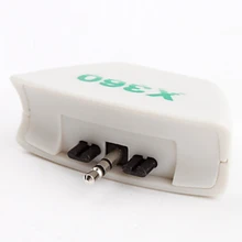 For Xbox 360 Controller Accessory Earphone Converter Protable Headset Headphone Adapter for Microsoft Xbox 360 Controller