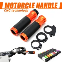 Universal7/" 22 мм CNC moto rcycle ручка руль enduro moto ручная ручка для Honda Yamaha Логотип BMW, suzuki