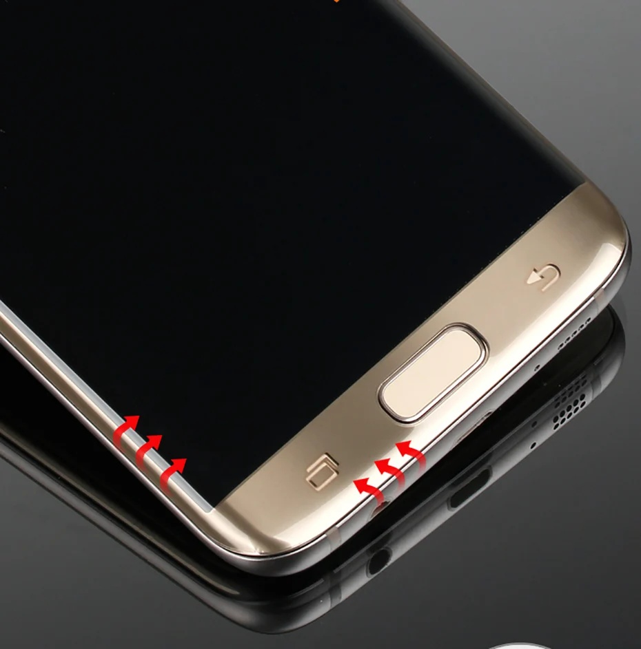 MOUSEMI Curved Protective Glass For Samsung S6 Edge Plus Full Cover Glass Screen Protectors For Samsung Galaxy S7 Edge Glass 3D  (4)