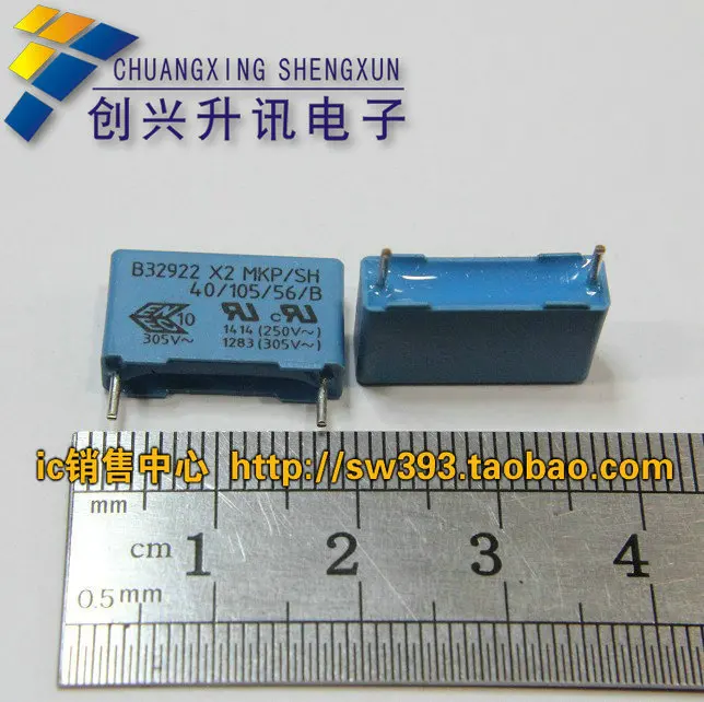 Купить Безопасности конденсатор b32922 x2 mkp / sh 0,33 мкф 305 в в ...