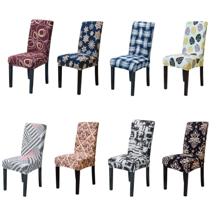 2pcs 4pcs Stretch Dining Chair Covers Spandex Decorative Chair Seat Cover Wedding Housse De Chaise Chair Cover Aliexpress
