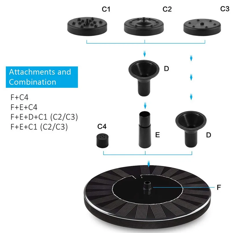 Solar Power Fountain Pump (2)
