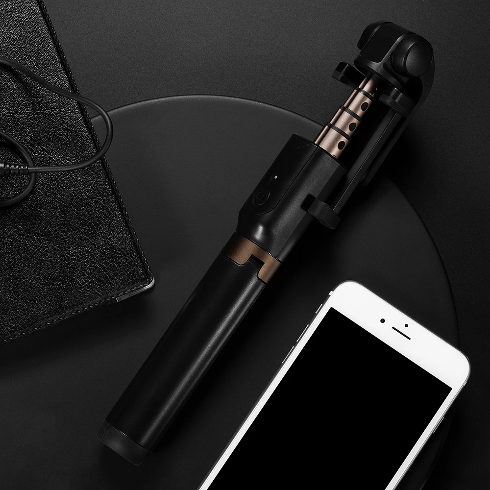 

Recci Universal 2 in1 Wireless Selfie Stick Phone Tripod Extendable Stick Wireless Remote Control for iPhone X 8 7 Samsung S7 S8