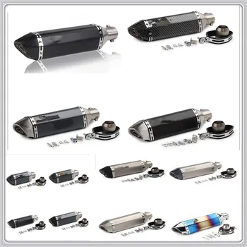 

51mm Motorcycle Modify Exhaust pipe Muffler universal for YAMAHA YZF 600R Thundercat R1 R6 R25 R3 FZ1 FAZER FZS 1000S