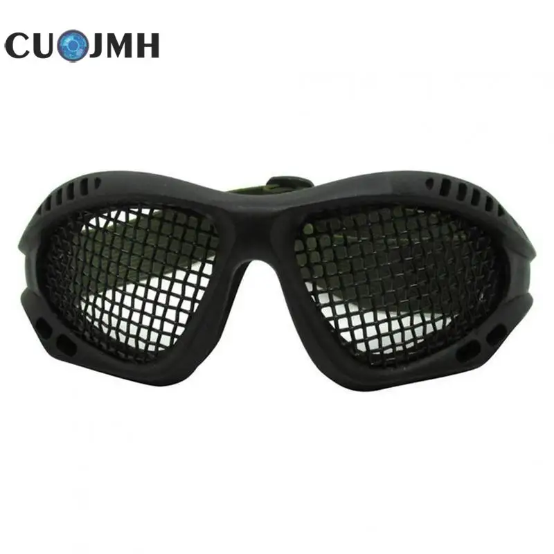 Safety Goggle Shock Resistance Iron Mesh Protective Glasses Shellproof