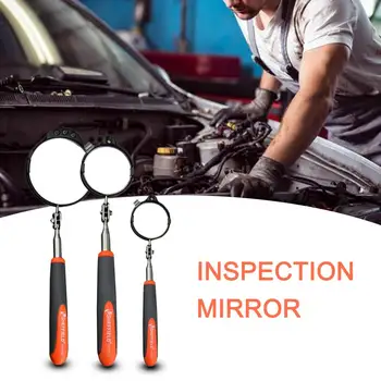 

Maintenance Mirror Telescopic Detector LED Light Universal Auto Repair Mirror Vehicle Bottom Inspection Mirror