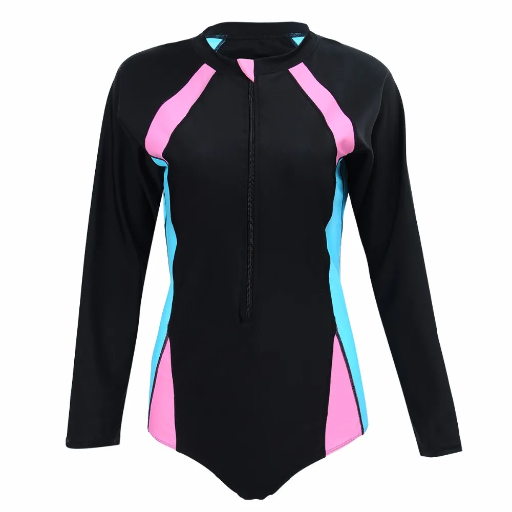 One Piece Women Diving Wetsuit Suits Swimwear Plus Size