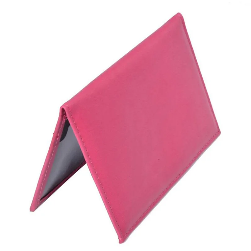 Женская Обложка для паспорта из искусственной кожи, розовая универсальная дорожная Обложка для паспорта и билета, чехол для паспорта, чехол для паспорта