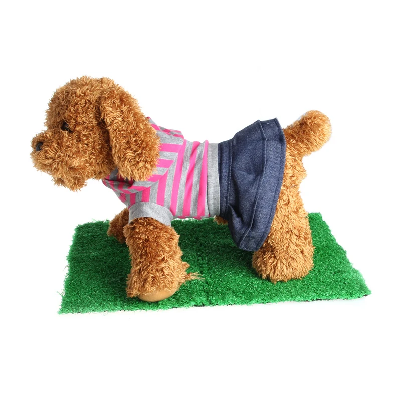 

Pet Cat Dog Training Indoor Potty Synthetic Grass Pee Pads For Restroom