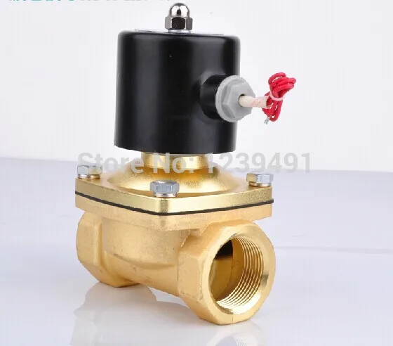 

1 1/2" 2" AC220V DC12V 24V Electric Solenoid Valve Pneumatic Valve for Water Oil Air Gas