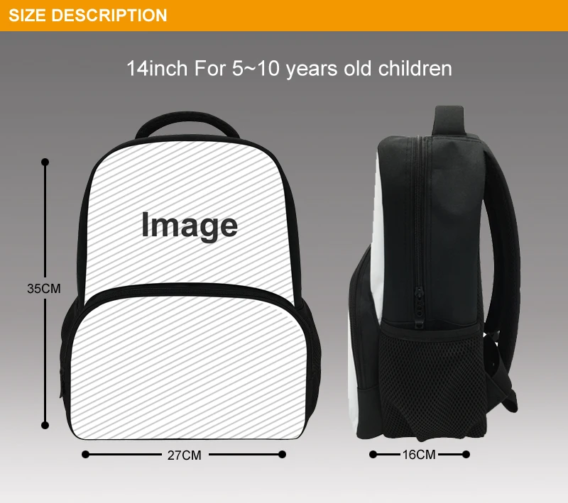 14 дюймов детская школьная сумка с животными для девочек-подростков, рюкзак с лошадью, книжные сумки для детей, мальчиков