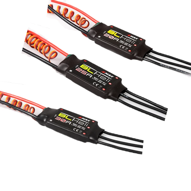 

Emax BLHeli Series 20A 25A 30A ESC Speed Controller 2A 5V BEC 2-4S Oneshot for RC Multirotor