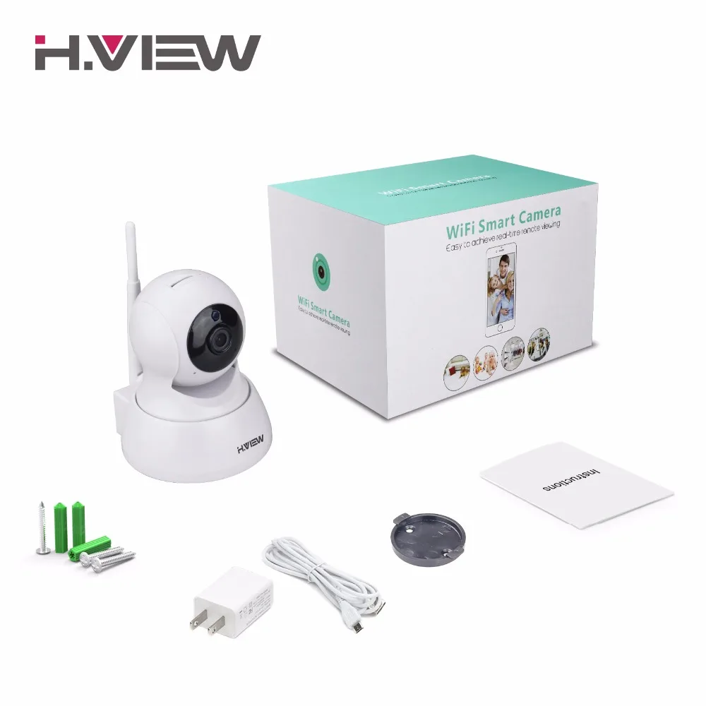 H.VIEW 720P IP Camera 1200tvl Surveillance Camera PTZ CCTV Cameras Camara IP iOS Android Remote View IP Wifi Cameras