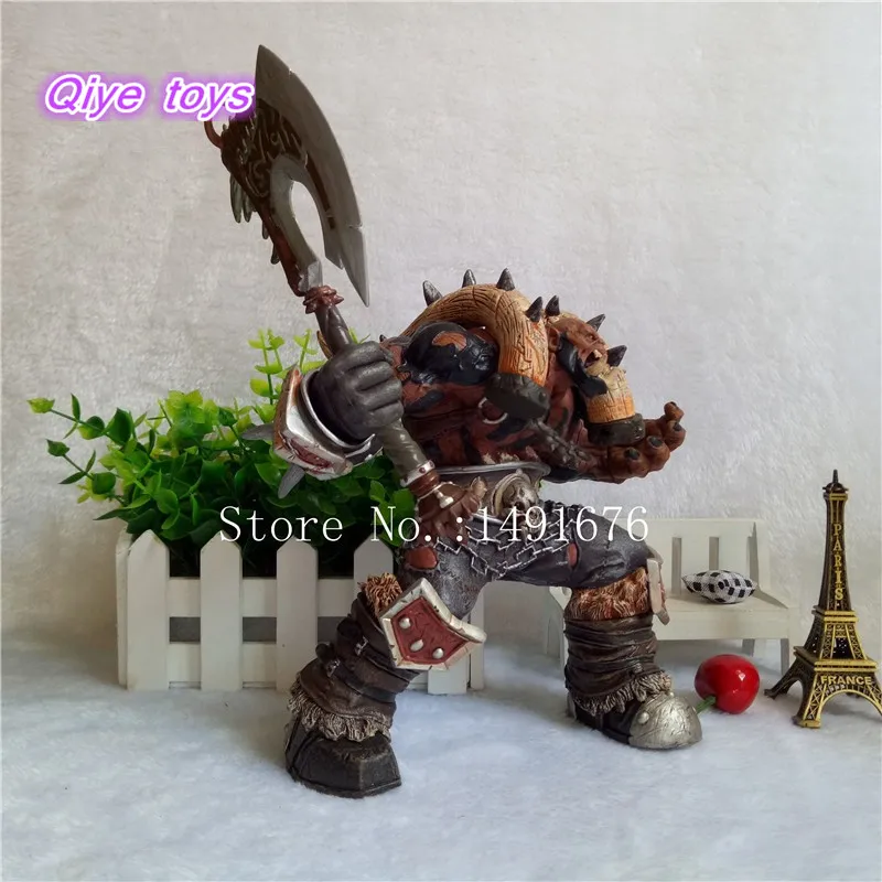 

Orc Warrior Garrosh Hellscream Action Figure Premium Series 3 Garrosh Hellscream Doll PVC ACGN figure Toy Brinquedos Anime 19CM