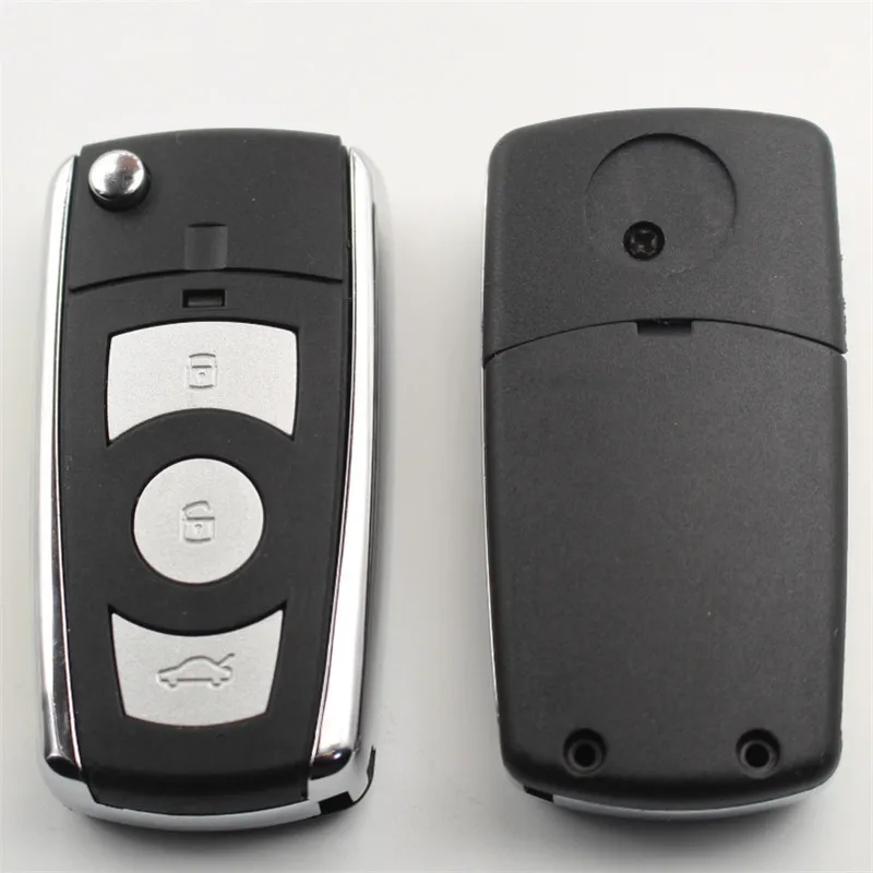 FLYBETTTER OEM 3 кнопки модифицированный откидной складной дистанционный ключ чехол