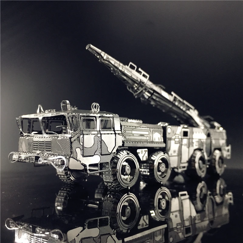 ММЗ модель NANYUAN 3D металлическая модель комплект Сборная модель DF-11 Ракетница 2 листа головоломка DIY игрушки подарок китайский военный