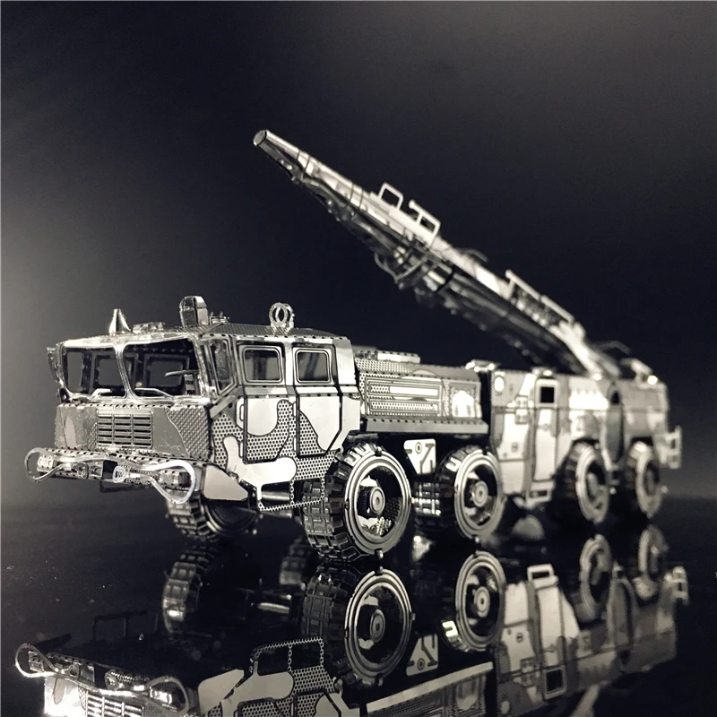  MMZ MODEL NANYUAN 3D Metal model kit Assembly Model DF-11 MISSILE CARRIER 2 Sheets Puzzle DIY TOYS 