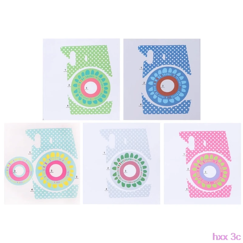

New Instax Mini 8/9 Sunflower Stickers Protection For Fujifilm Polaroid Camera