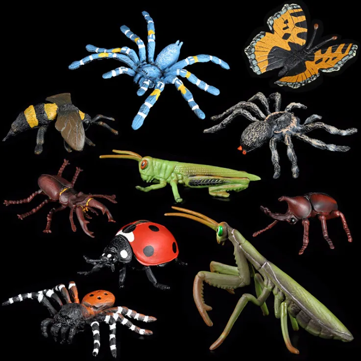 

2019 NEW Plastic Insect Animal Model Solid Simulation Action Figures for Kids Boy Gifts.