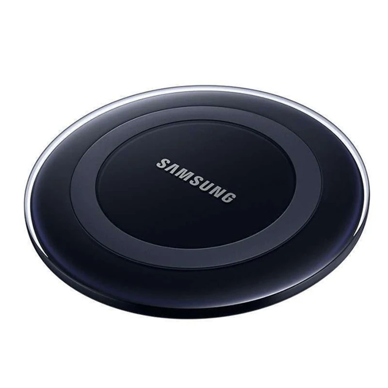 Original Samsung 5V/2A QI Wireless Charger Adapter Charge Pad For Galaxy S6 S7 Edge S10 S9 Plus Note 5 iphone 8 plus X XS XR MAX