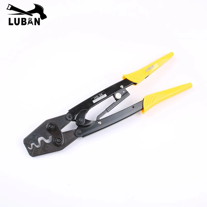 

HS-38 JAPANESE STYLE CRIMPING PILER FOR terminal 5.5-38 mm2 CRIMPING PLIERS RATCHET crimping tools pliers