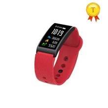 0,96 дюймов цветной сенсорный экран Смарт-браслет часы для женщин браслет Поддержка Водонепроницаемый IP68 сердечного ритма Смарт-браслет шагомер