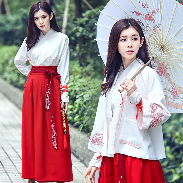 Традиционное элегантное сказочное платье Hanfu китайский винтажный старинный